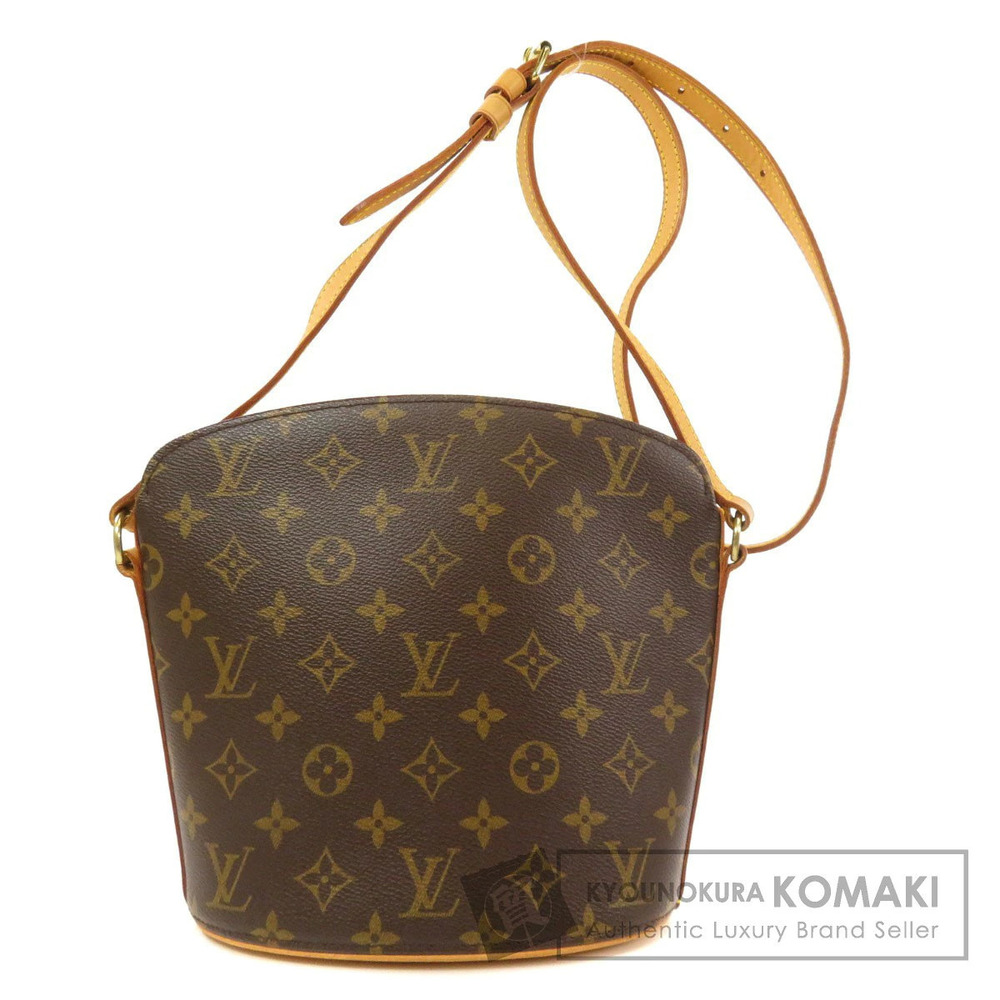 Louis Vuitton Canvas Druot Monogram Shoulder Bag Brown - Picture 2 of 11